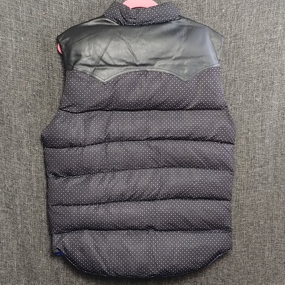 Decibel Polka Dot Puffer Vest - Picture 2 of 8